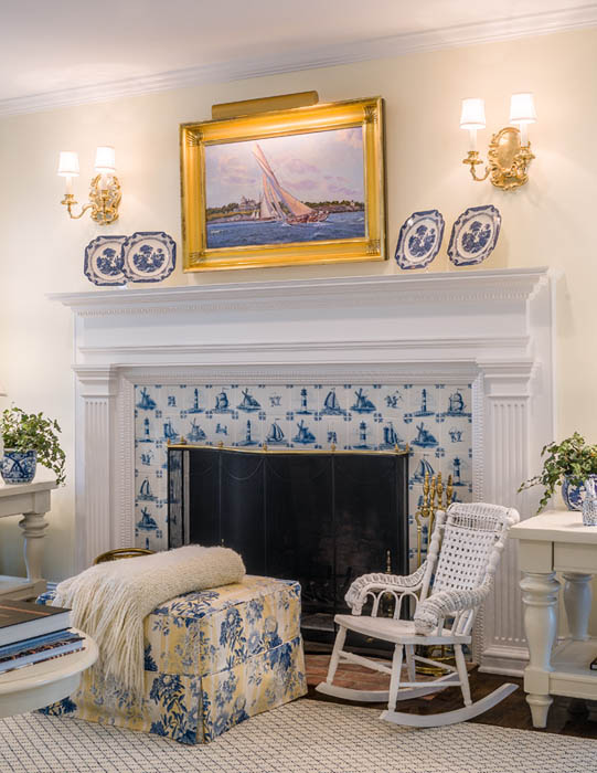East Hampton Summer House-Living Room 3